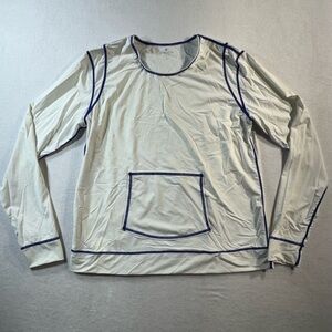 Athleta LS Kangaroo Pocket Performance Shirt